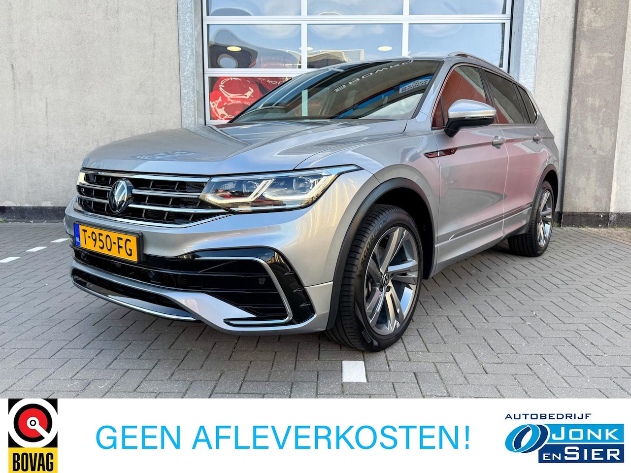 Volkswagen Tiguan Allspace - 1.5 TSI R-Line Business Automaat|Trekhaak|Matrix LED|Navi|Clima|Rijklaarprijs! - AutoWereld.nl