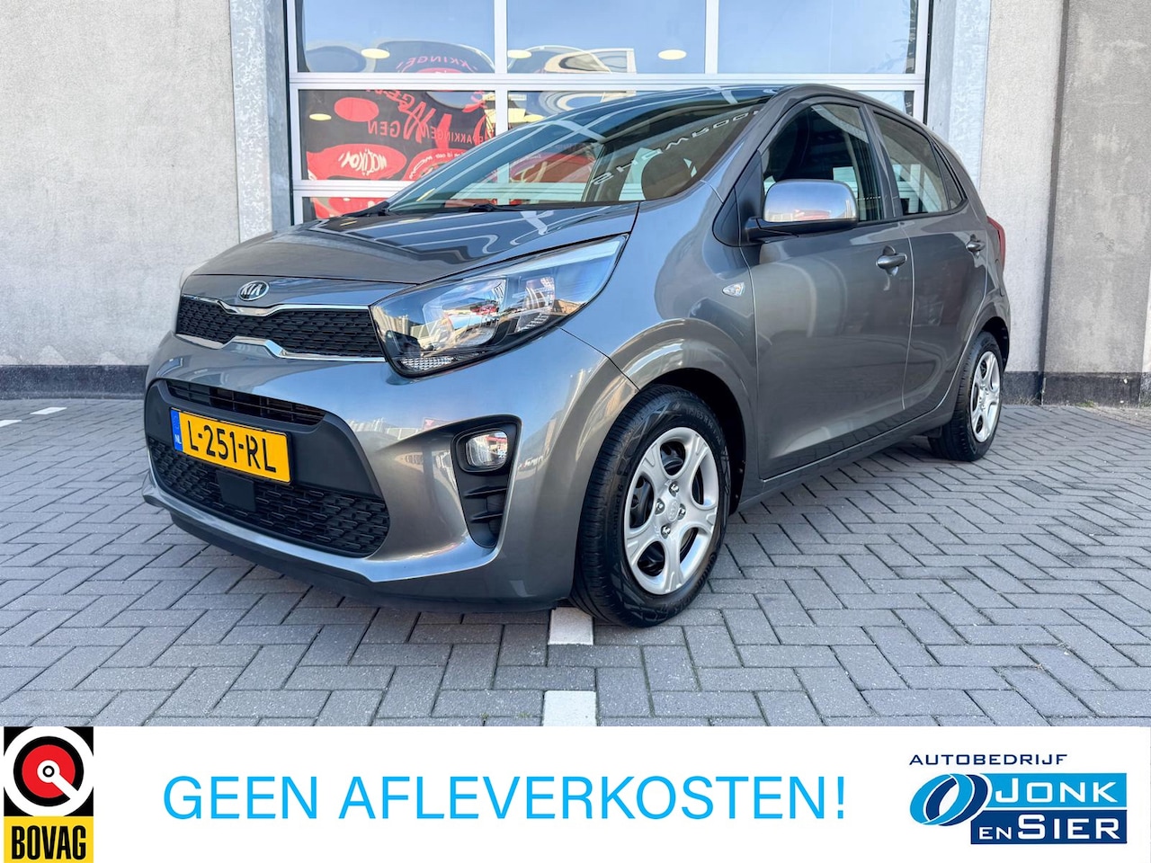 Kia Picanto - 1.0 DPi ComfortLine|Airco|Cruise control|DAB+|Bluetooth|Rijklaarprijs! - AutoWereld.nl