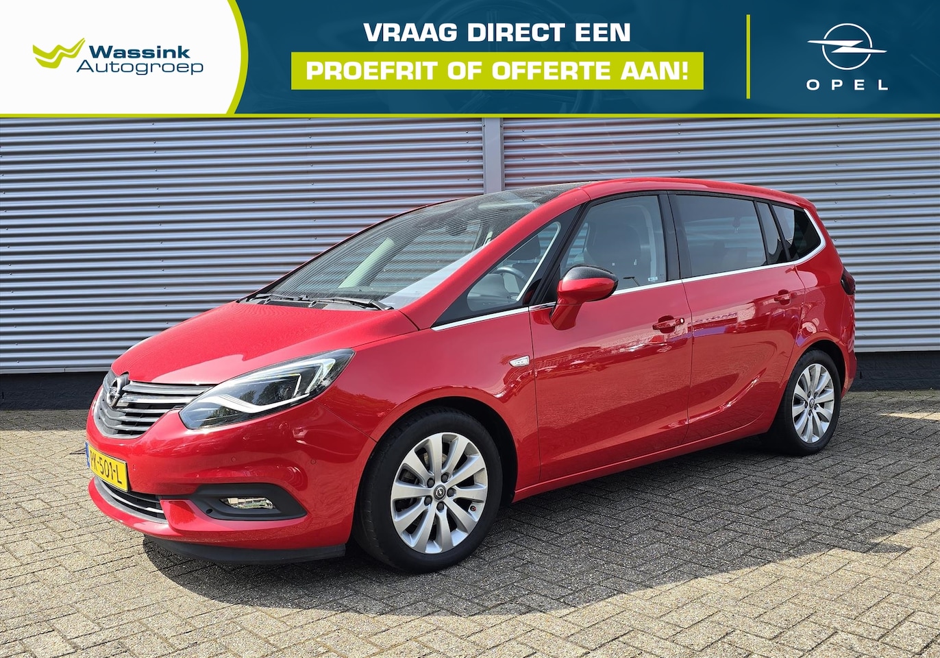 Opel Zafira Tourer - 1.4 Turbo 140pk Edition | Panoromadak | Stoel/Stuurwielverwarming | Trekhaak | Navigatie | - AutoWereld.nl