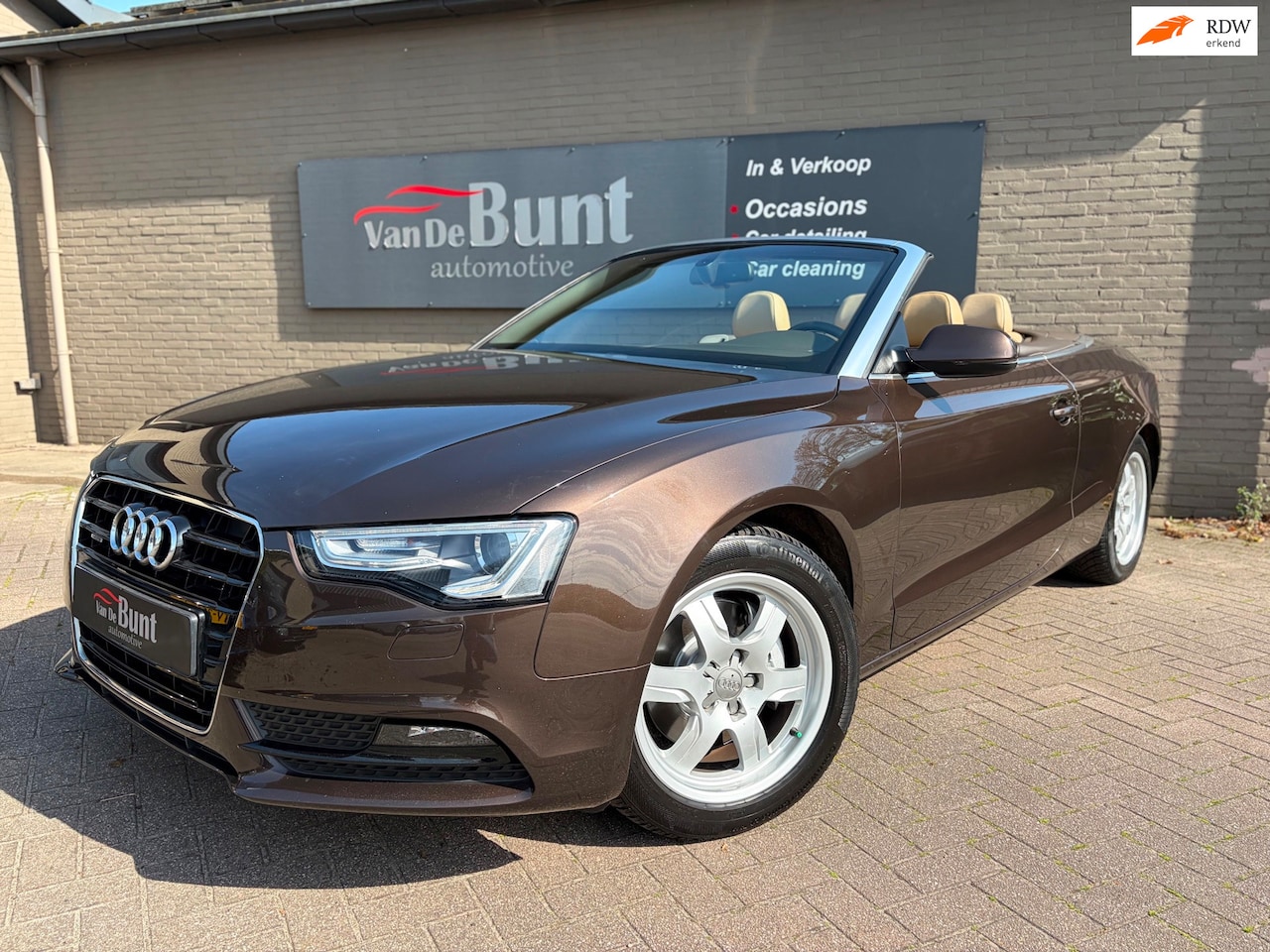 Audi A5 Cabriolet - 2.0 TFSI quattro Pro Line | 1e Eig. | NAP | B&O - AutoWereld.nl