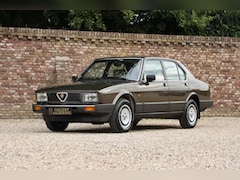 Alfa Romeo Alfetta - 2.0 "51.000 kilometers" "Last year production model" for the European market, Complete (mi