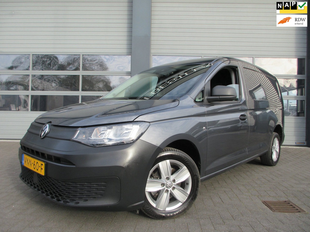 Volkswagen Caddy Cargo Maxi - 2.0 TDI Airco, Apple Carplay, PDC. maxi trekhaak - AutoWereld.nl