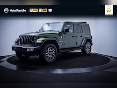 Jeep Wrangler Unlimited - 4xe 380 Sahara 1e Eig. SARGE GREEN | SOFTTOP | FULL LED | CAMERA | CARPLAY | STUUR+STOELVE