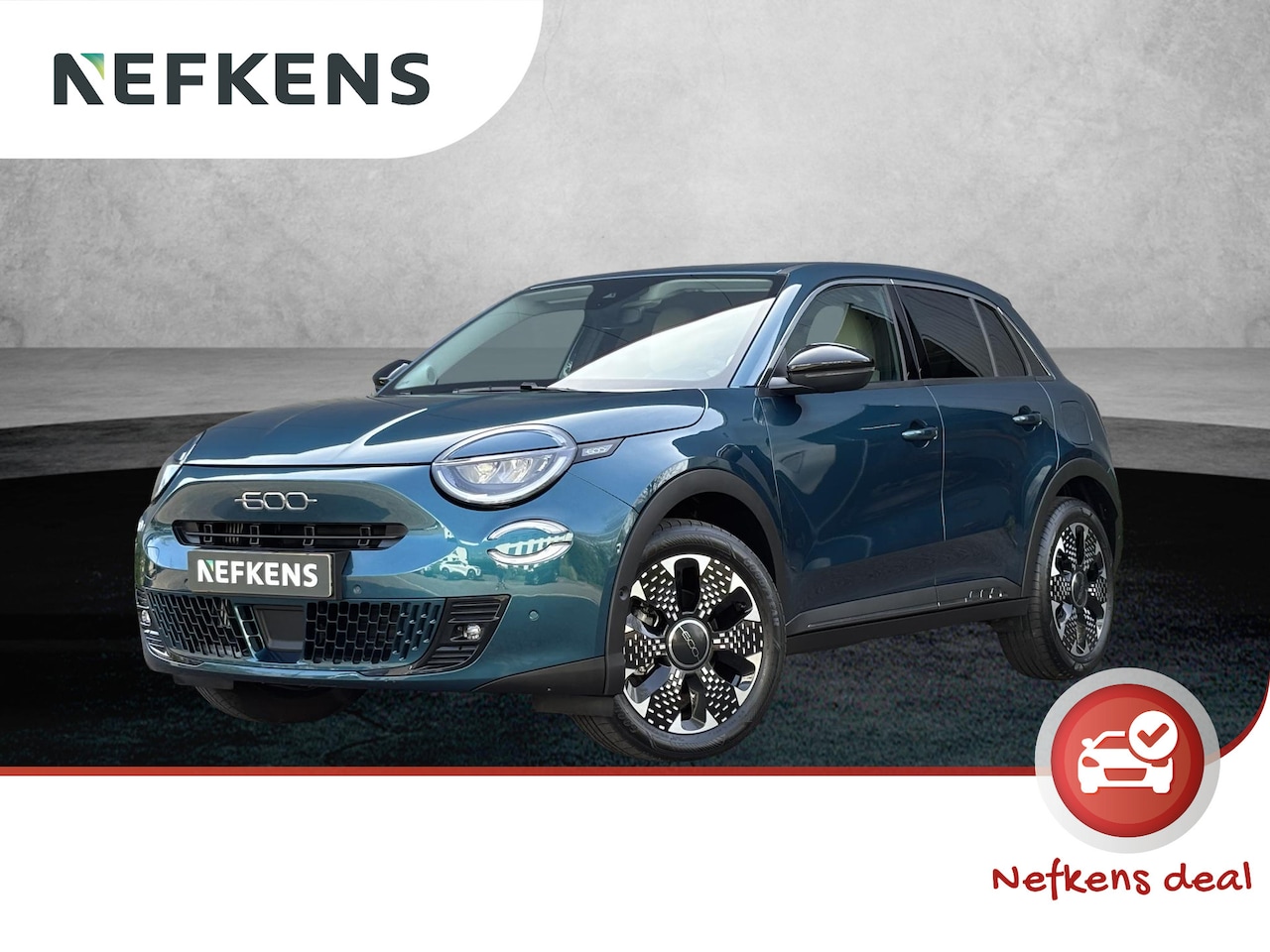 Fiat 600 - 1.2 Hybrid 110pk La Prima Automaat | Navigatie | Achteruitrijcamera | Stoelverwarming | Ke - AutoWereld.nl