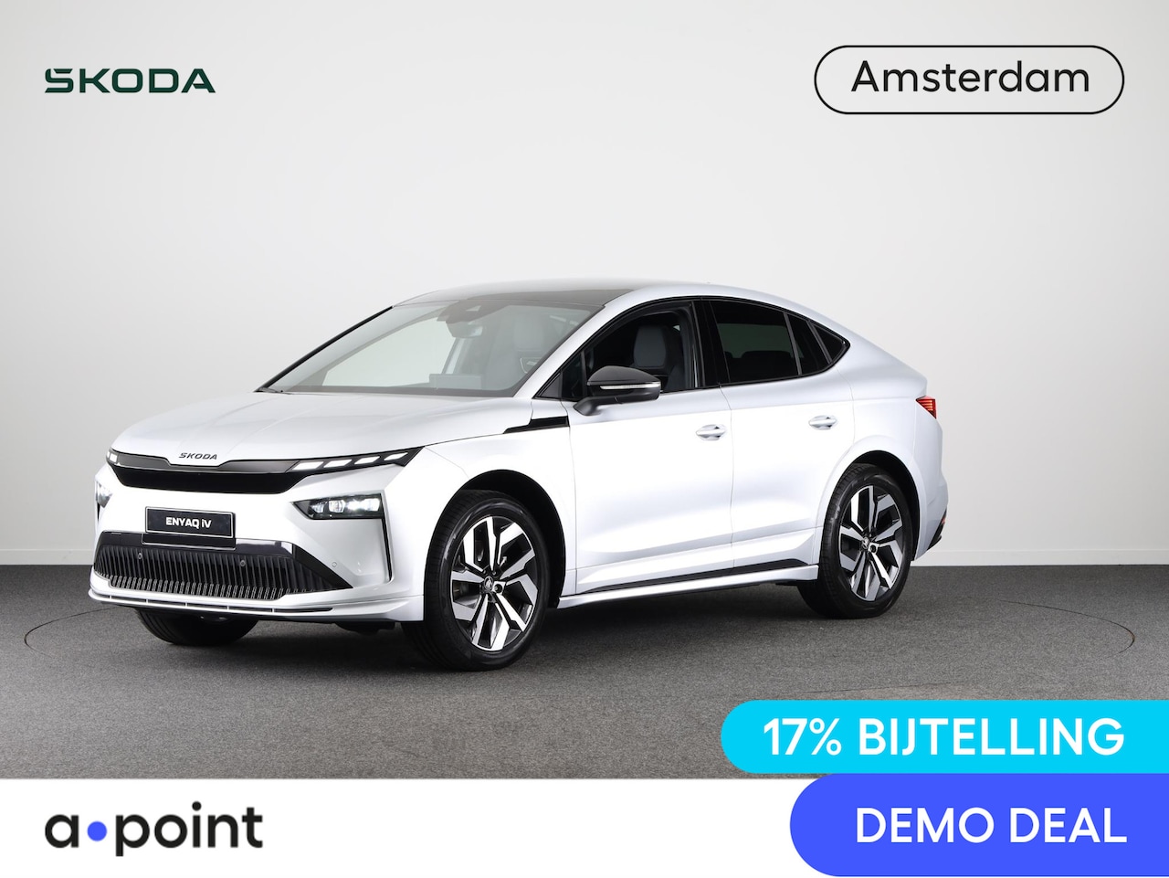 Skoda Enyaq Coupé iV - 60 Sportline 204 pk | 436 km range (WLTP) | Blind Spot | Panoramadak | - AutoWereld.nl