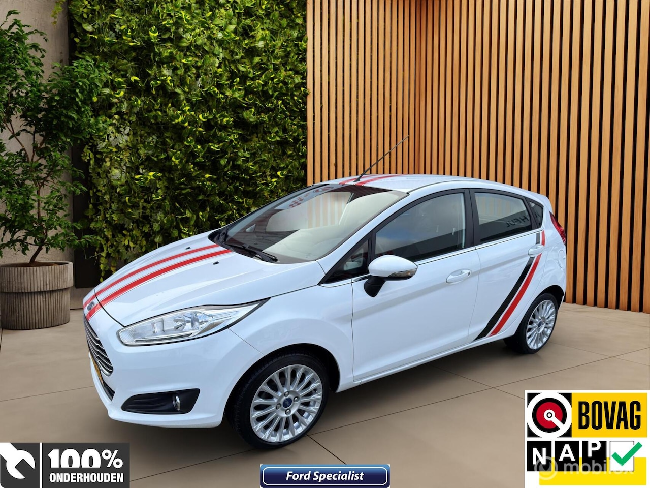 Ford Fiesta - 1.0 EcoBoost Titanium|101Pk|5Drs|Navi|Nap - AutoWereld.nl
