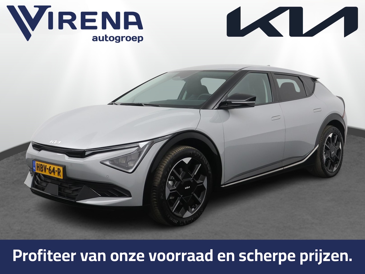 Kia EV6 - Plus 84 kWh - Stoel-/stuurverwarming - Navigatie - Cruise Control Adaptief - Apple CarPlay - AutoWereld.nl