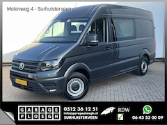 Volkswagen Crafter - 6-Pers 30 2.0 TDI Dubbele Cabine L2H2 Comfortline Trekhaak Cam NL-Bus Voll.Onderhouden
