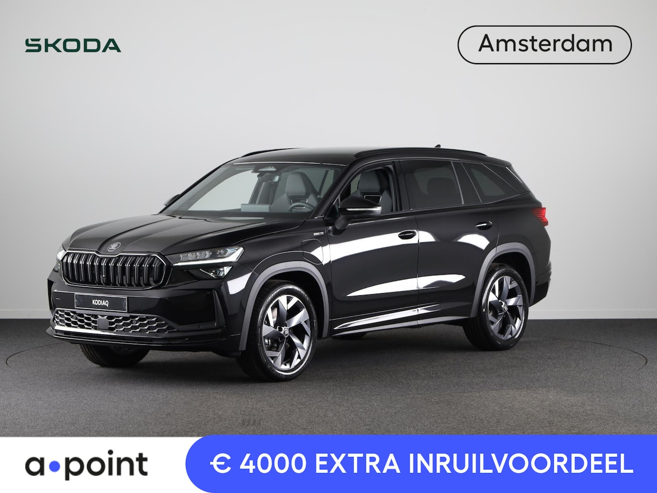 Skoda Kodiaq - 1.5 TSI PHEV Sportline Business | Panoramadak | Trekhaak | Light & View | Elektr. bestuurd - AutoWereld.nl