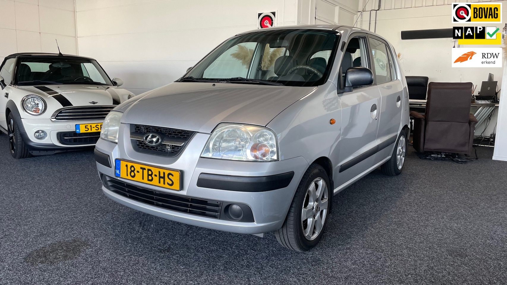Hyundai Atos - 1.1i Active World Cup edition 1.1i Active World Cup edition, Airco, 5-deurs - AutoWereld.nl