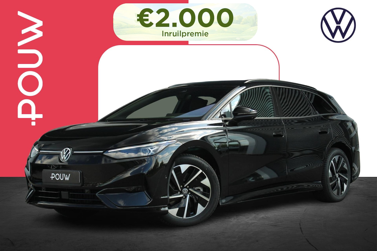 Volkswagen ID.7 Tourer - 286pk Limited Edition 77 kWh | Black Edition Pakket | Trekhaak Wegklapbaar - AutoWereld.nl