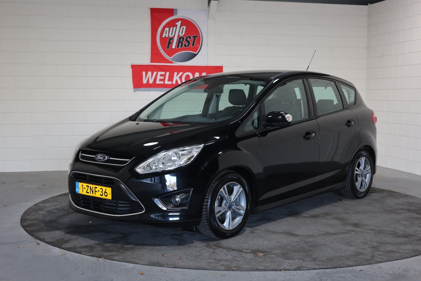 Ford C-Max - 1.0 Edition 1.0 Edition, Topconditie, Nieuwe distr. riem, NL auto, Lage km stand, Airco, Cruise, Navig - AutoWereld.nl