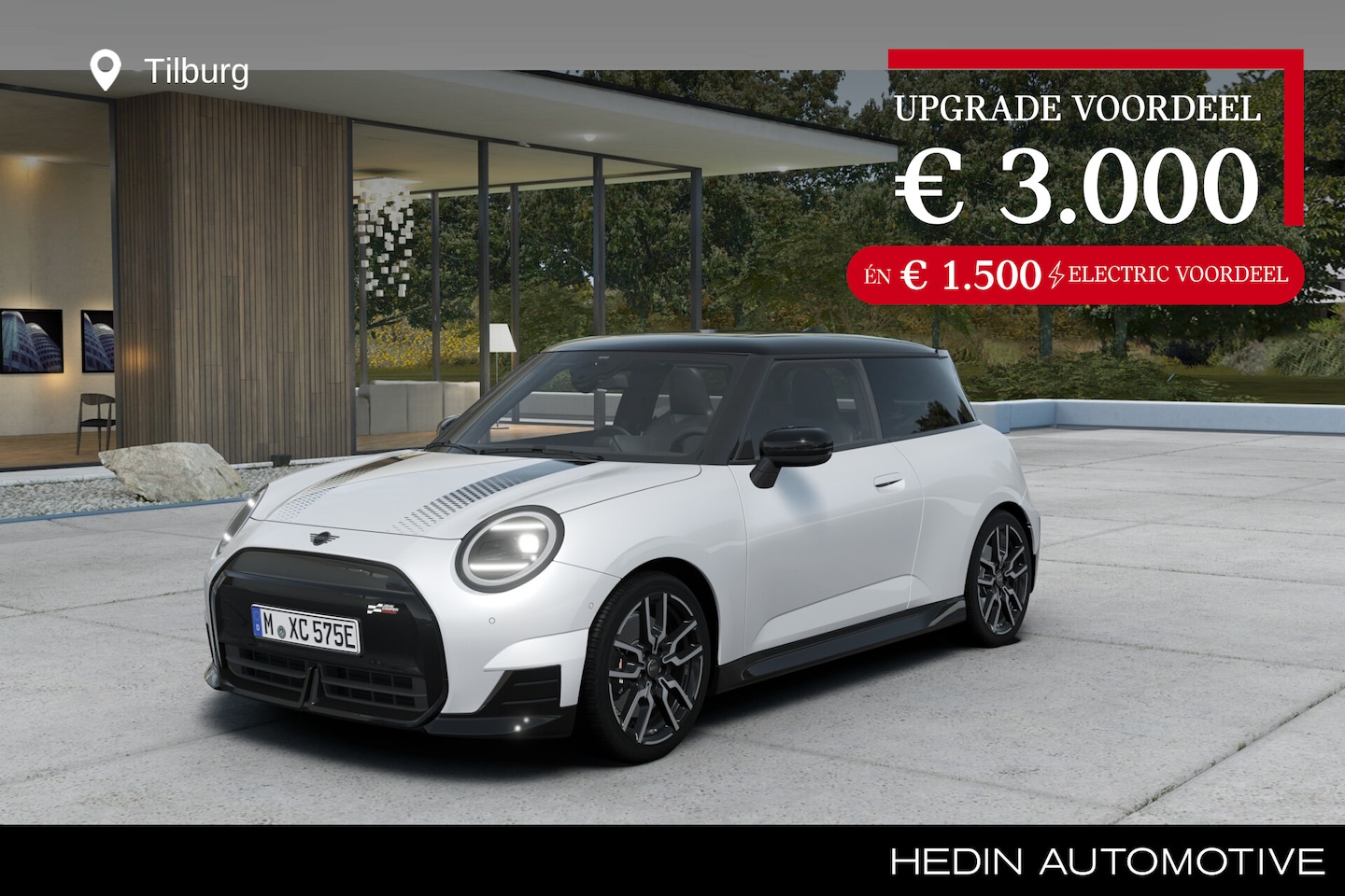 MINI Mini-Electric - Cooper SE JCW-Trim 54.2 kWh | Pakket M | Panoramadak | Comfort Access | Stoel & Stuurverwa - AutoWereld.nl