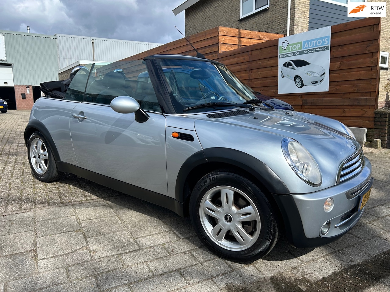 MINI Cabrio - Mini 1.6 Cooper Pepper zeer nette staat! - AutoWereld.nl