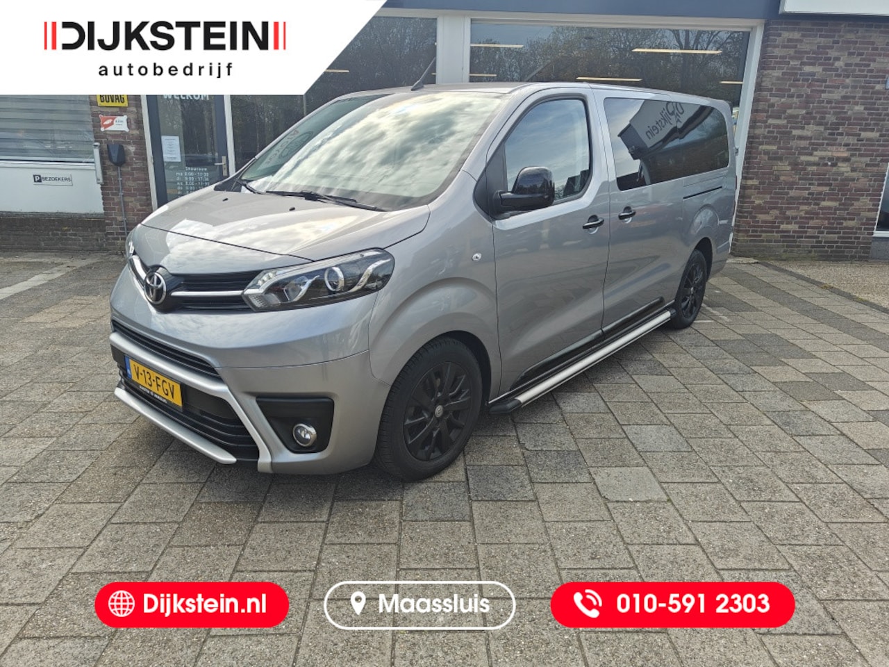 Toyota ProAce Worker - 2.0 D-4D Black L. DC - AutoWereld.nl