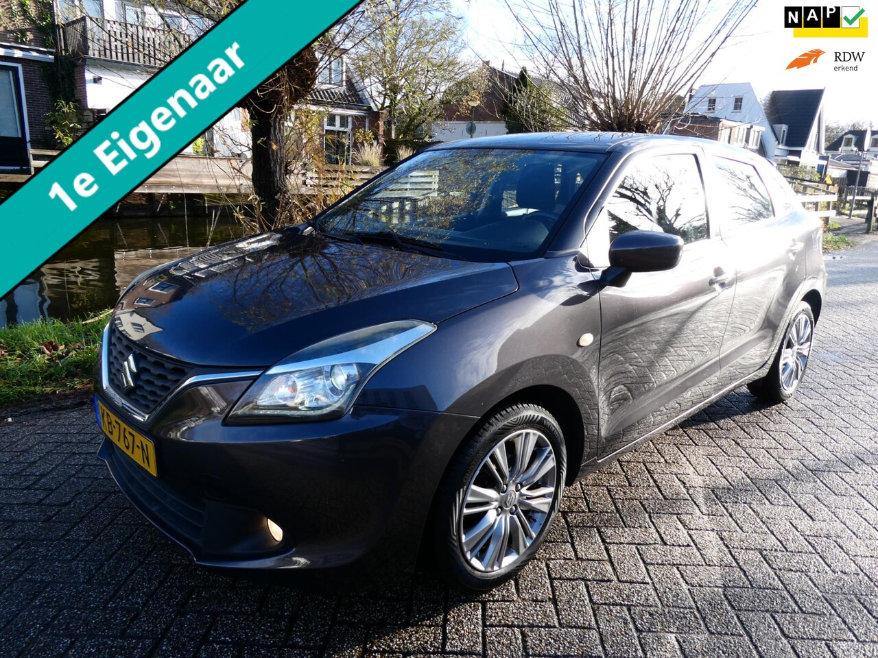 Suzuki Baleno - 1.2 Excl. 4-Cilinder 1e eig. Automaat Airco LED PDC Xenon 159.000km. - AutoWereld.nl