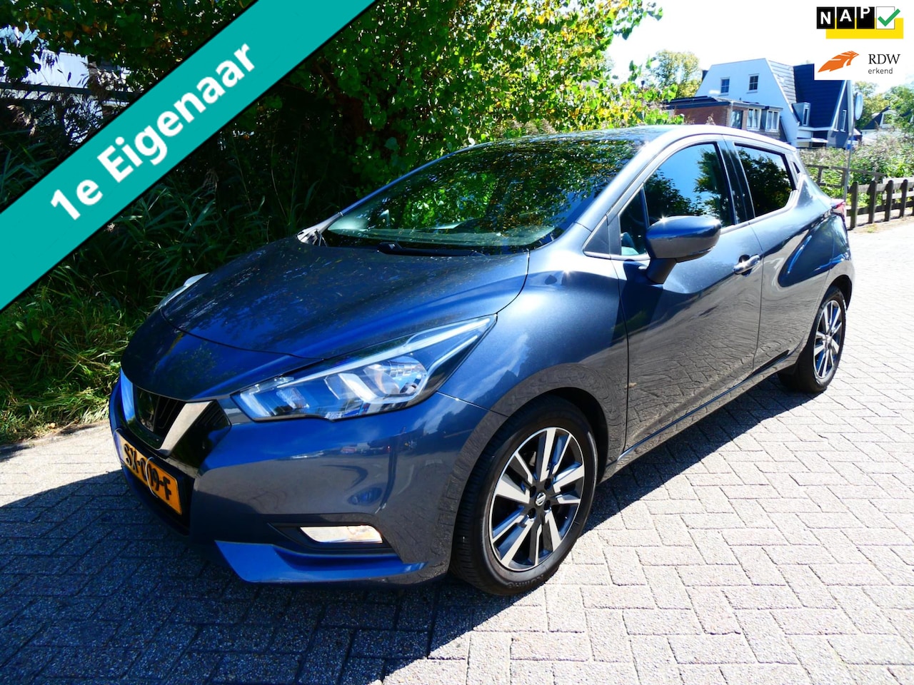 Nissan Micra - 0.9 IG-T N-Connecta 5-deurs Clima Navi PDC 1e eigenaar Zuinig - AutoWereld.nl
