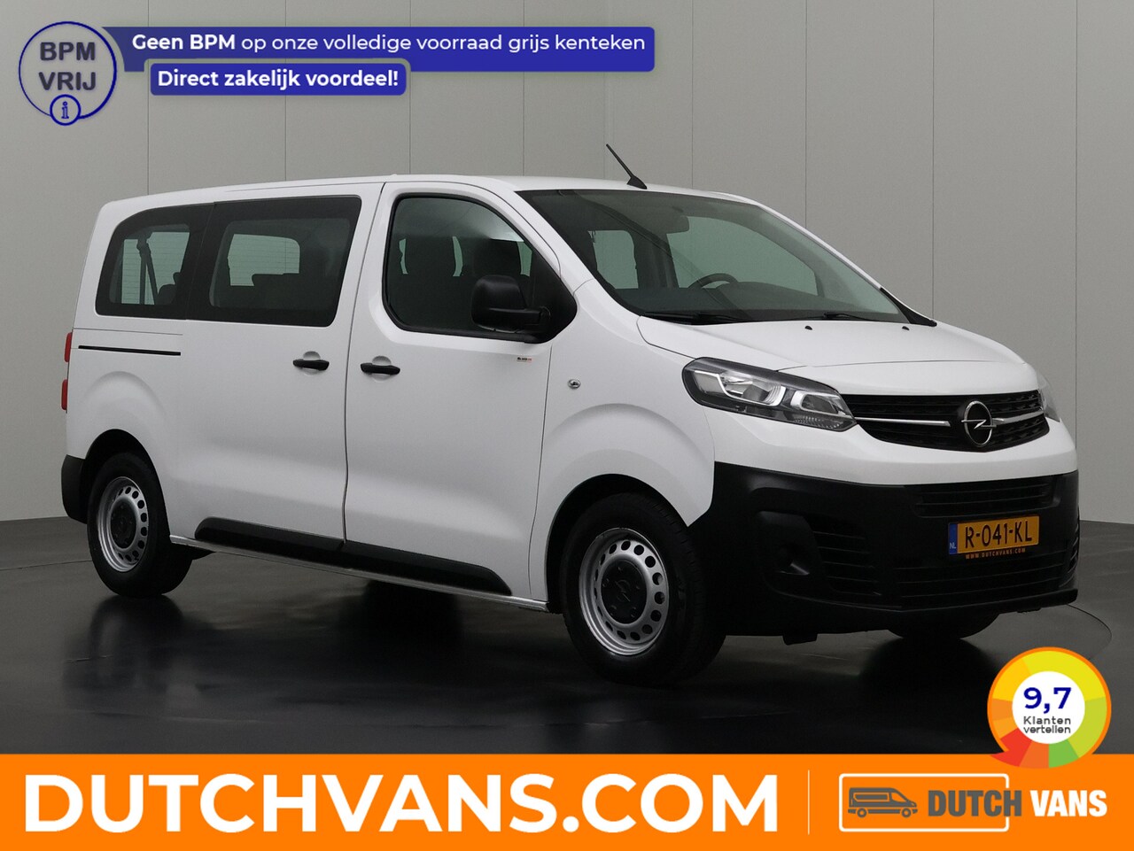 Opel Vivaro Combi - 1.5CDTI 120PK Lang Personenbus | 9-Persoons | € 20.900,-- Incl BTW/BPM | Airco | Cruise - AutoWereld.nl