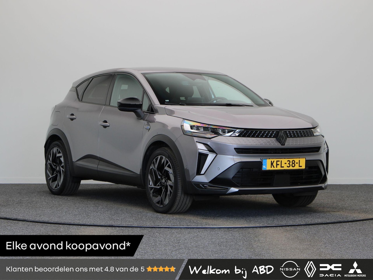 Renault Captur - 1.6 E-Tech full hybrid 145 E-Tech Esprit Alpine | Stuurverwarming | Adaptive Cruise | Digi - AutoWereld.nl