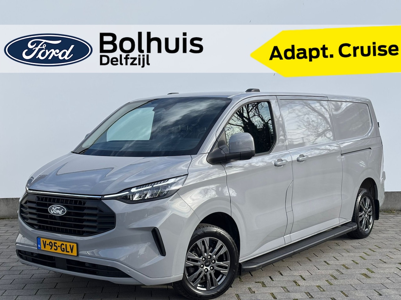 Ford Transit Custom - 320 2.0 TDCI L2H1 Limited  | Dubbele Schuifdeur | All Season | Trekhaak | Adapt. Cruise | - AutoWereld.nl