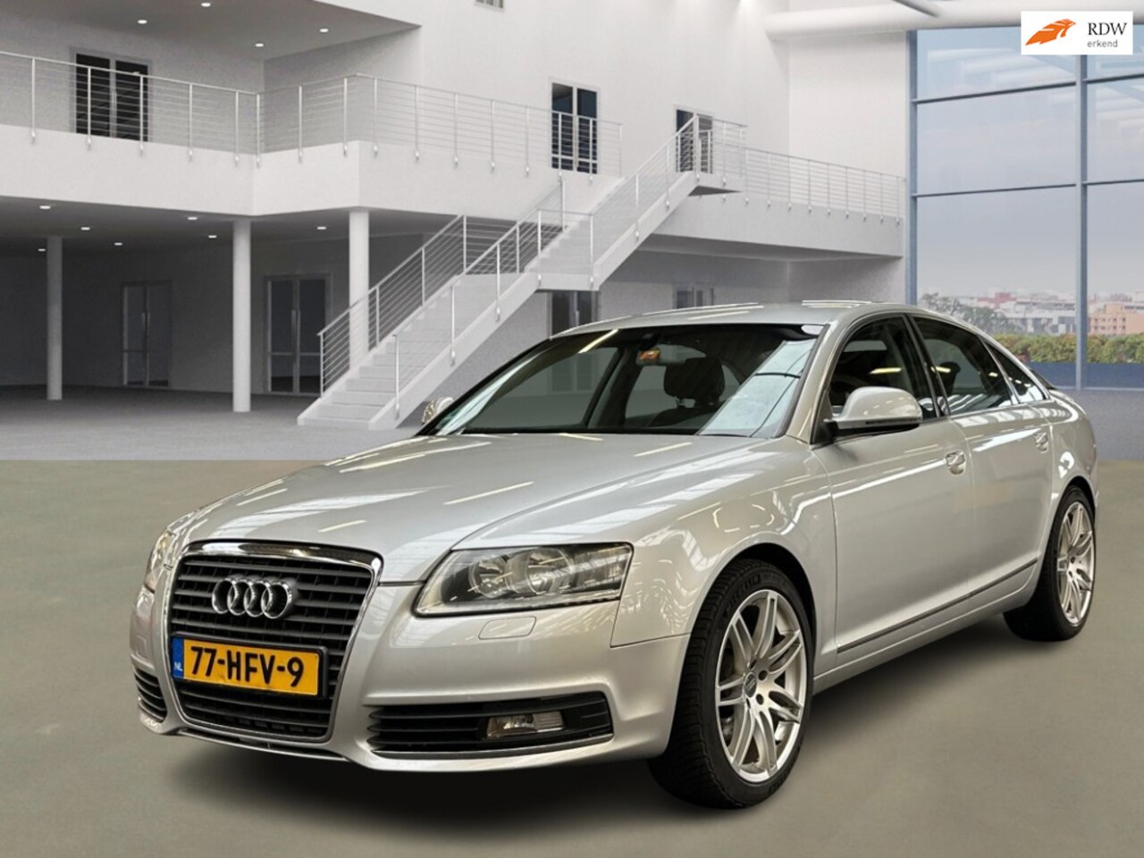 Audi A6 Limousine - 2.0 TFSI Business AUT NAVI PSENSOR LEDER CRUISE TREKHAAK 2 X SLEUTELS - AutoWereld.nl