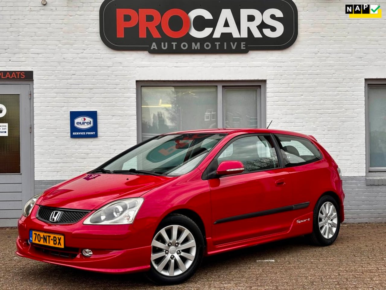 Honda Civic - Honda Civic 1.6 I Sport / Lage KM / Topstaat / Uniek - AutoWereld.nl