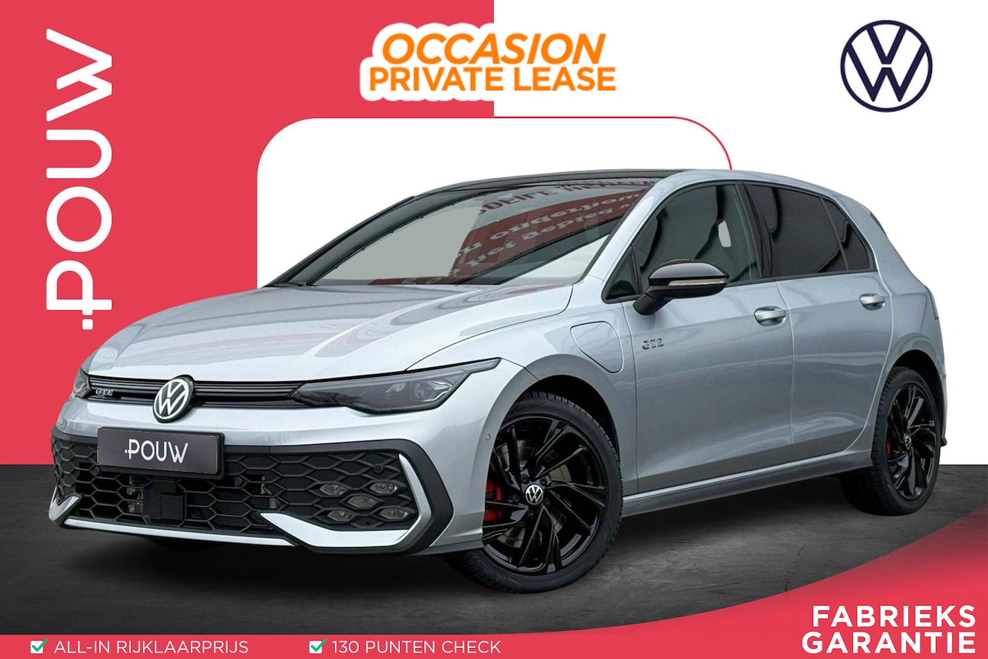 Volkswagen Golf - GTE 1.5 eHybrid 272pk DSG | SoH 100% | Leer | LED Matrix | Black Style - AutoWereld.nl