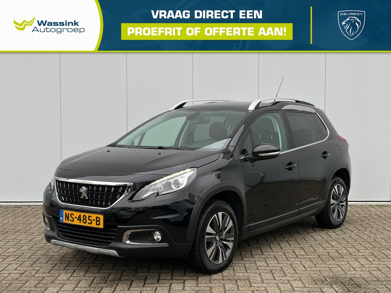 Peugeot 2008 - 1.2 PureTech 110pk EAT Allure | Parkeersensoren achter | Carplay | Glazen panoramadak | Cr - AutoWereld.nl