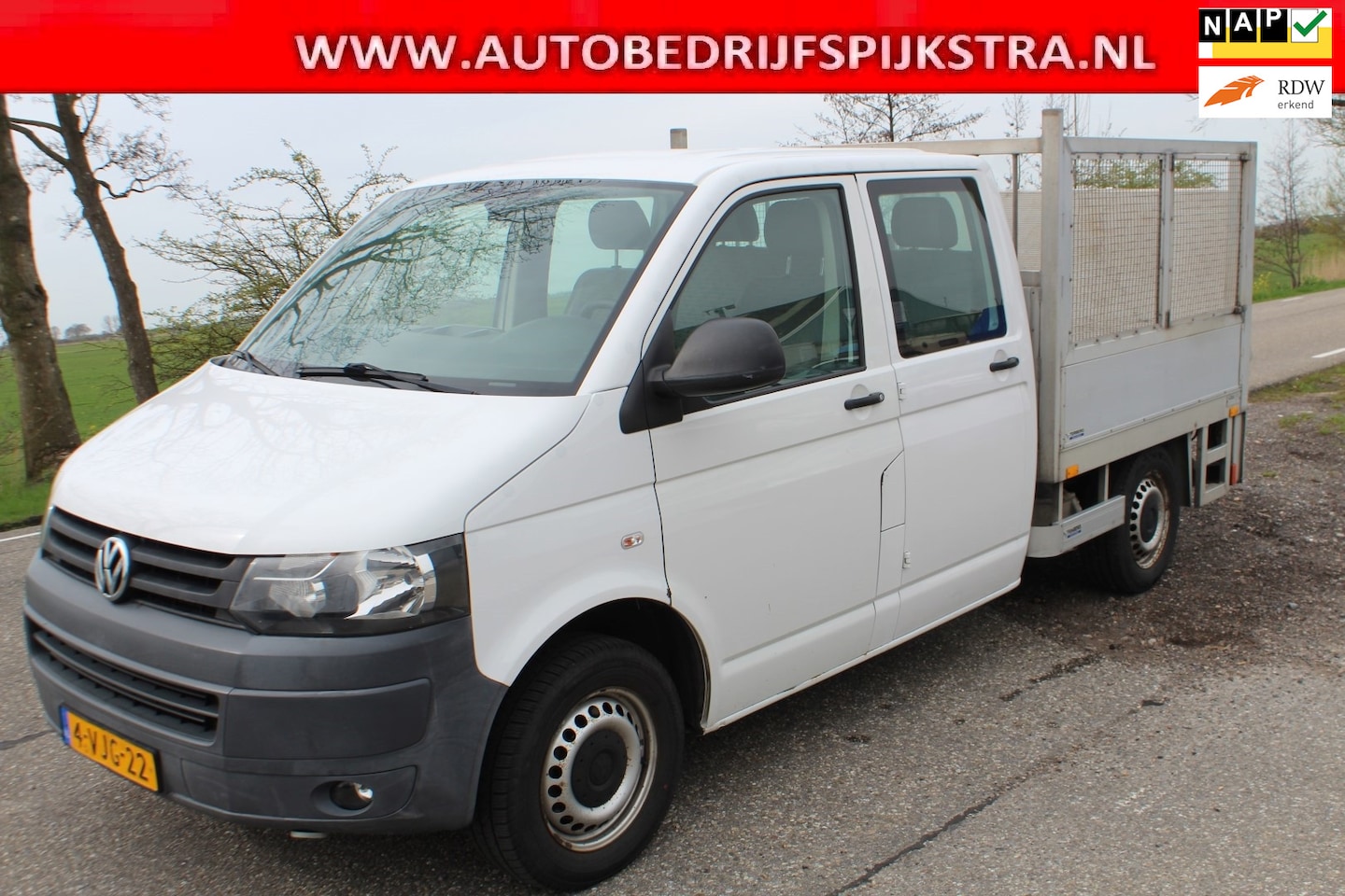 Volkswagen Transporter - 2.0 TDI AUT // PICK-UP / DUBBEL CABINE // - AutoWereld.nl