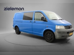 Volkswagen Transporter - 1.9 TDI Dubbele Cabine 6 Persoons - Nieuwe APK, Trekhaak, camera