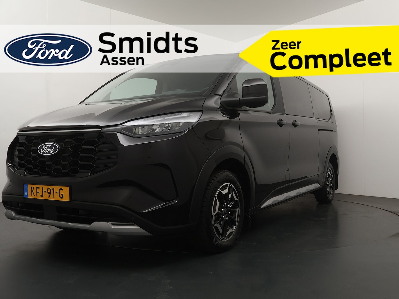 Ford Model T - Custom Active 340 2.5 PHEV 233 pk L2 8 persoons | Trekhaak | Winter Pack | B&O | Camera | - AutoWereld.nl