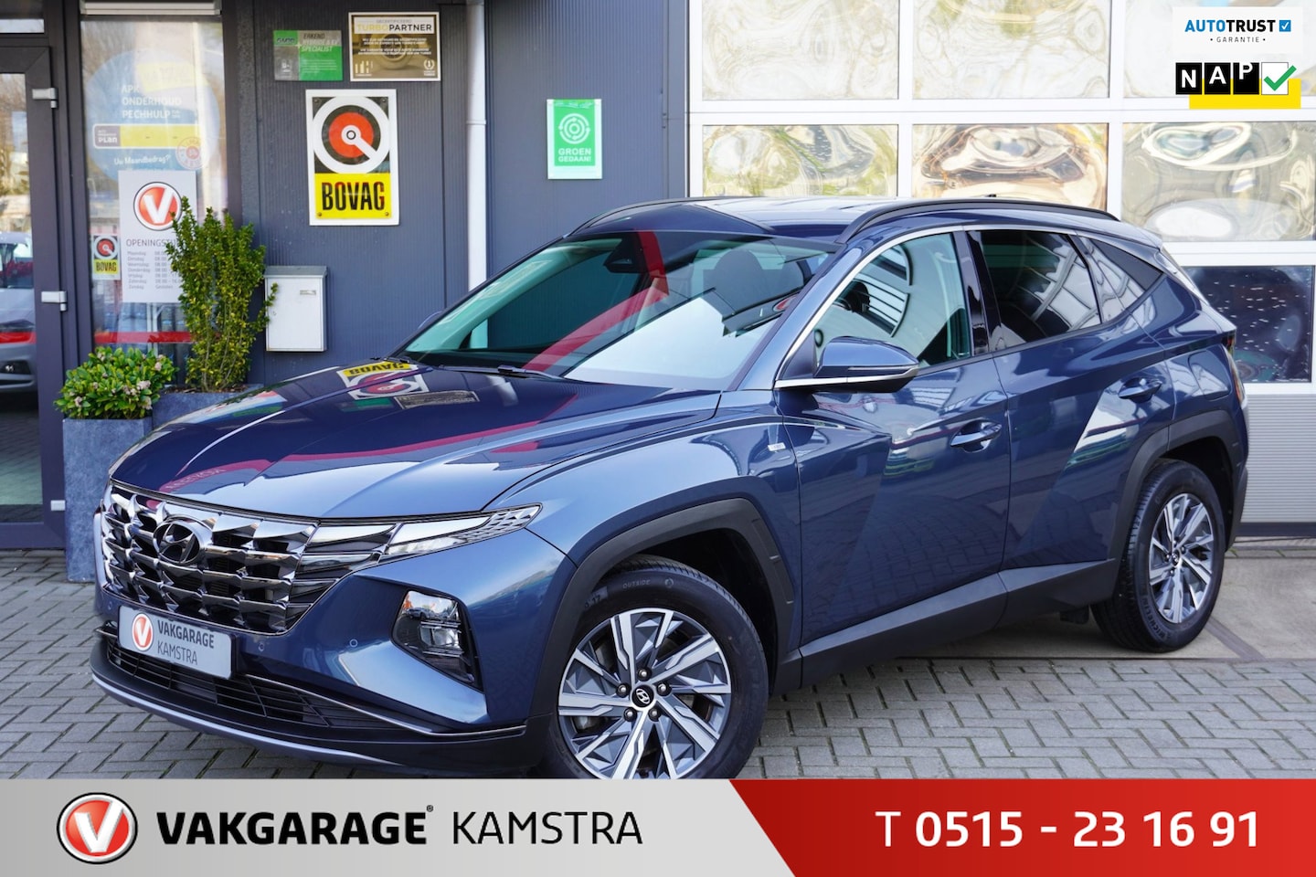 Hyundai Tucson - 1.6 T-GDI MHEV Comfort Navi/AA+ACP/DAB/Cruise - AutoWereld.nl