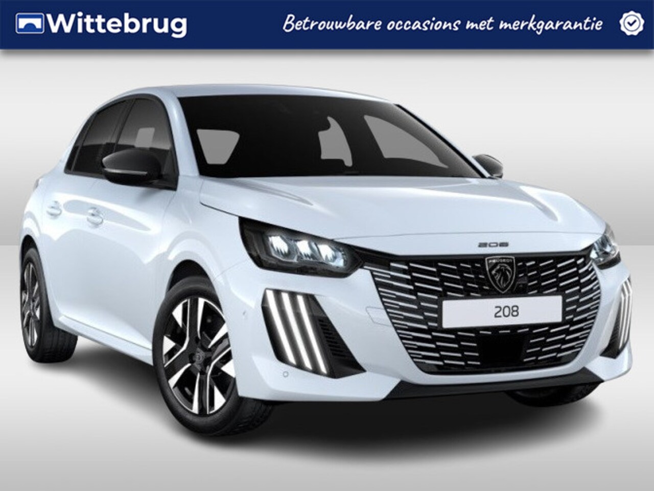 Peugeot 208 - 1.2 Hybrid 110 e-DCS6 Allure | Vision & Navigation Pack | Climate Control | Parkeersensore - AutoWereld.nl