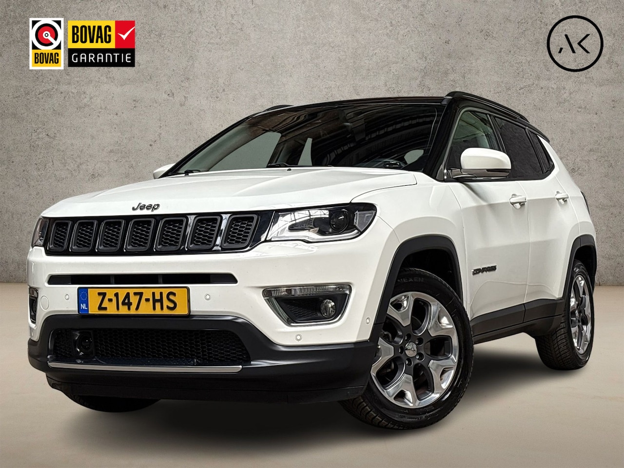 Jeep Compass - 1.4 MultiAir Limited Sport 141Pk (NAVIGATIE, CLIMATE, LEDER, CAMERA, BEATS AUDIO, SPORTSTO - AutoWereld.nl