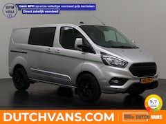 Ford Transit Custom - 2.0TDCI 130PK Automaat Dubbele Cabine Limited | Navigatie | Camera | Cruise | Trekhaak |