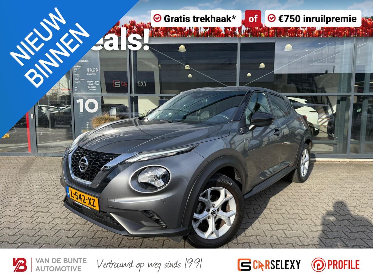 Nissan Juke - 1.0 DIG-T Tekna *Trekhaak & ACC* - AutoWereld.nl