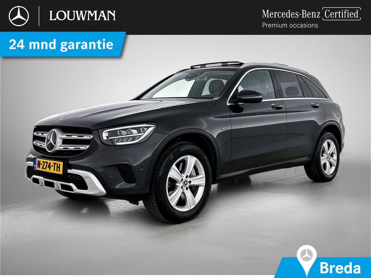 Mercedes-Benz GLC-klasse - 300 e 4MATIC Plug-In Hybride | Panoramadak | Achteruitrijcamera | Rijassistentiepakket | A - AutoWereld.nl