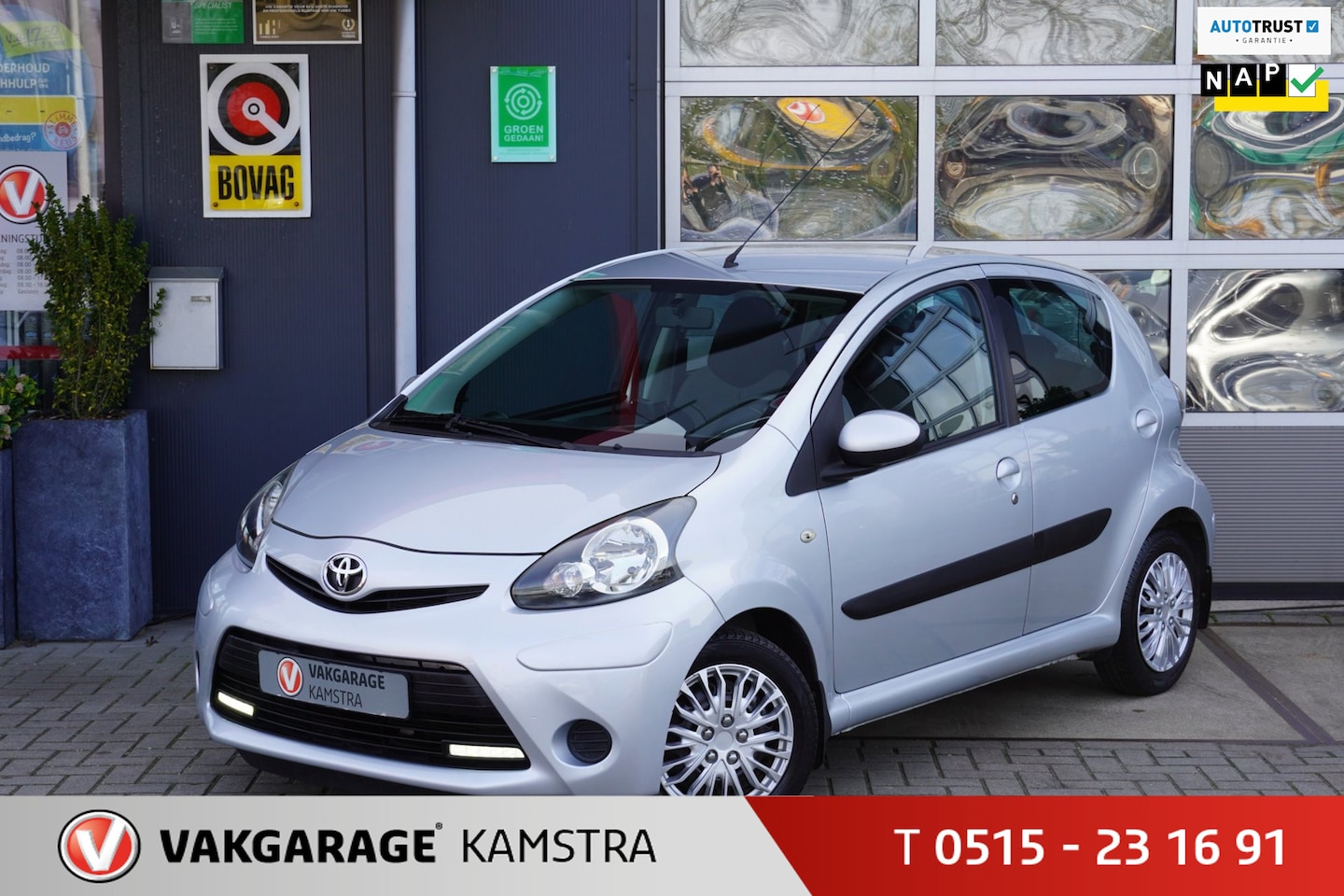 Toyota Aygo - 1.0 VVT-i Aspiration NAP Automaat/Airco/5-deurs - AutoWereld.nl