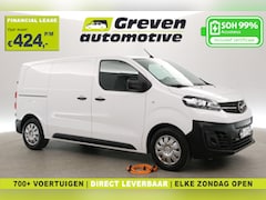 Opel Vivaro-e - 75 kWh L2H1 | Snelladen | SOH 99% | Airco | Cruise | Carplay | 3 Zits | Parkeersens