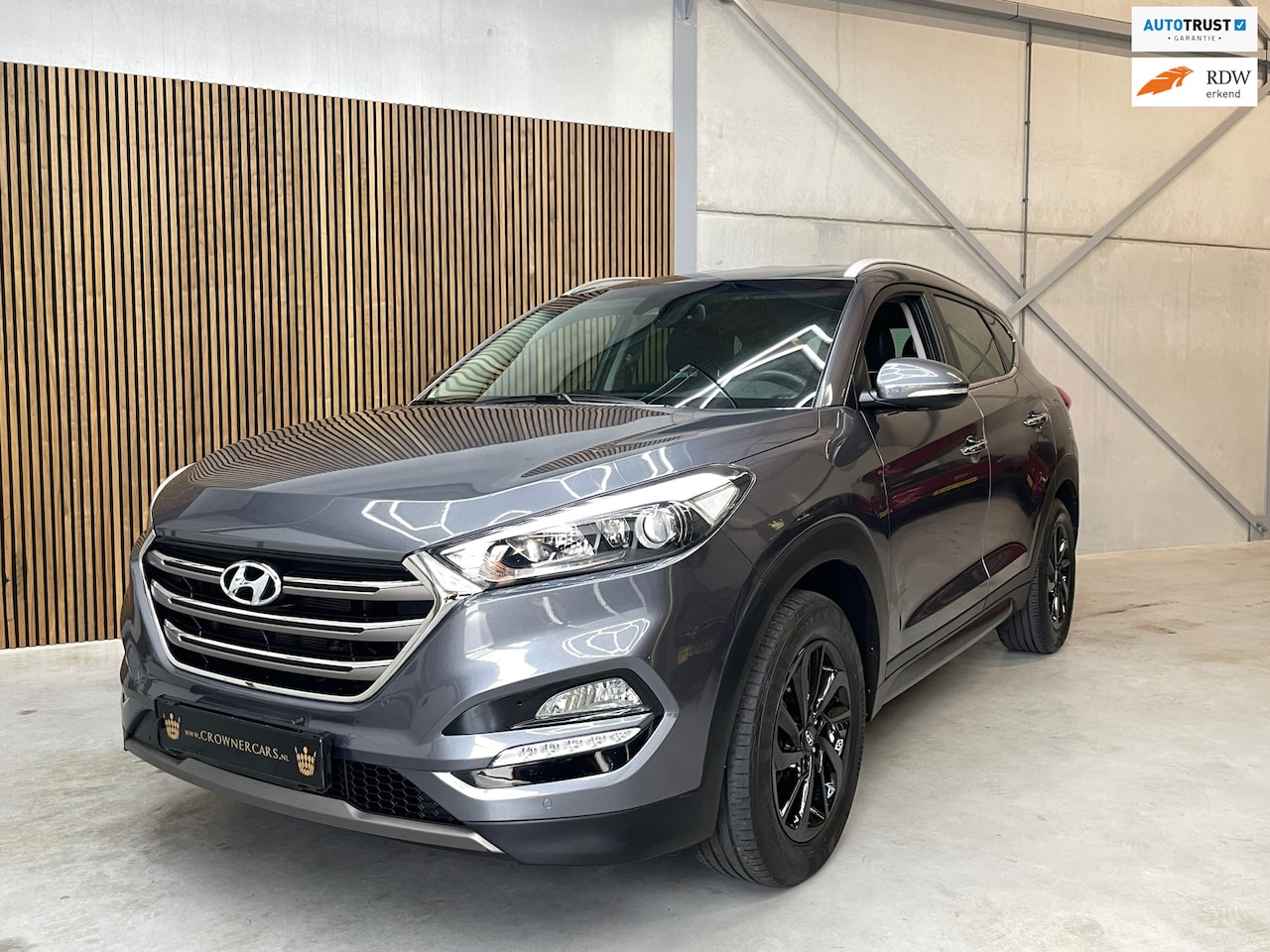 Hyundai Tucson - 1.6 T-GDi Premium 4WD | AUTOMAAT | LEER | LED | NAVI | - AutoWereld.nl
