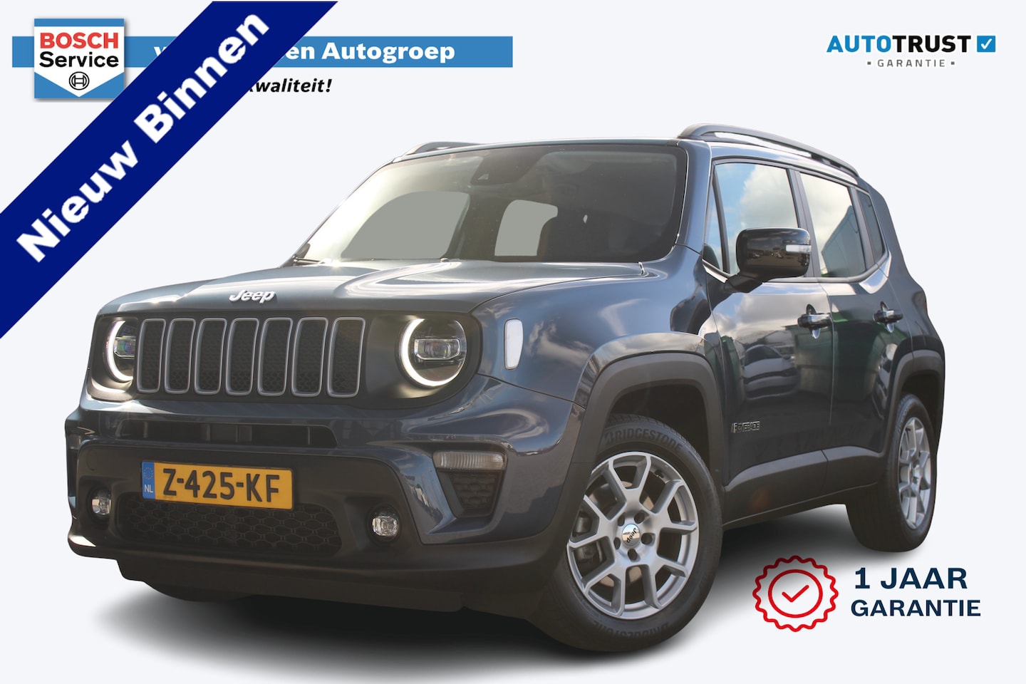 Jeep Renegade - 1.5T e-Hybrid Altitude | Incl. 12 maanden | Achteruitrijcamera | Parkeersensoren | Cruise - AutoWereld.nl