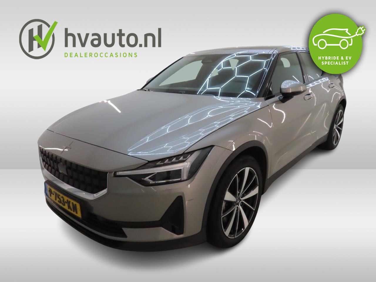 Polestar 2 - LR DUAL MOTOR 408PK PILOT PLUS 90,82% SOH | Panoramadak | Harman Kardon | 360 camera - AutoWereld.nl