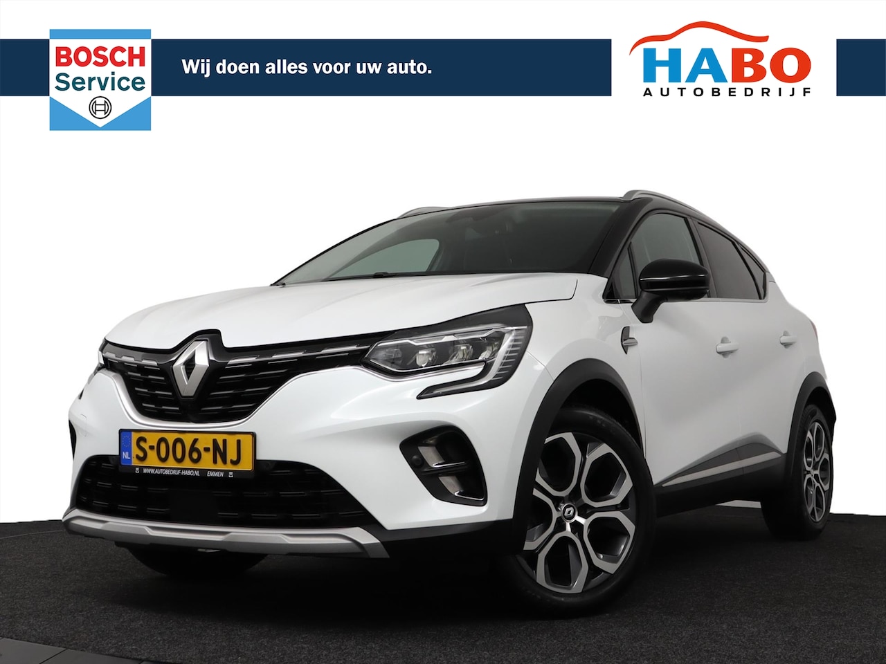 Renault Captur - 1.3 TCE 140 MILD HYBRID RIVE GAUCHE ECC/ADAPTIVE.CRUISE/NAV/CAMERA/KEYLESS.ENTRY/STOEL.STU - AutoWereld.nl