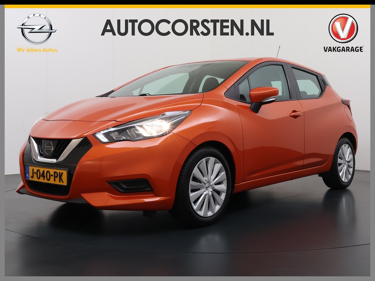Nissan Micra - 1.0 IG-T Airco Navi* Apple Carplay Android Auto Cruise Control Acenta Led Isofix Bluetooth - AutoWereld.nl
