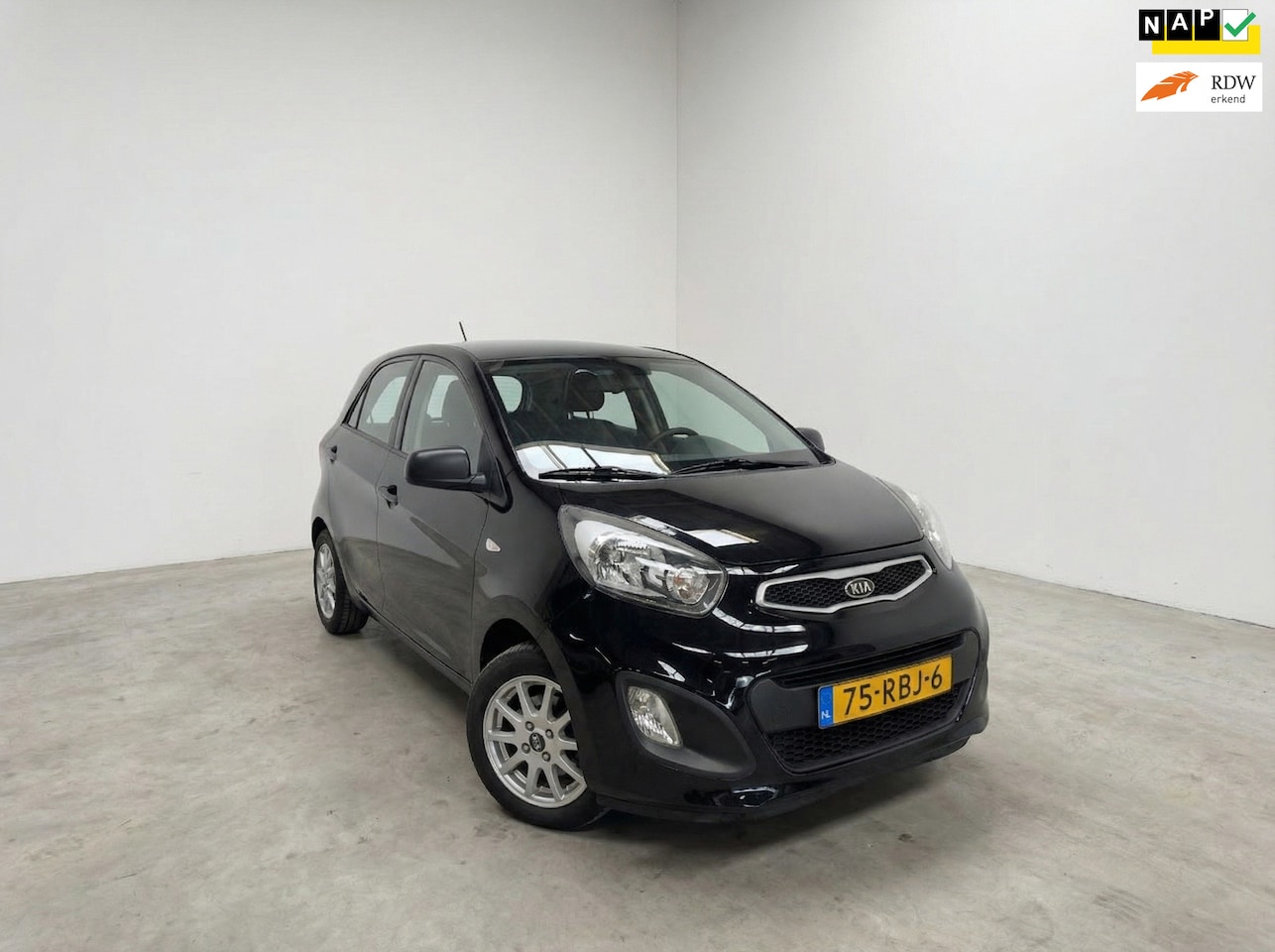 Kia Picanto - 1.0 CVVT AIRCO|LAGE KM|5DRS|NETJES|APK|INRUIL & LEASE MOGELIJK - AutoWereld.nl