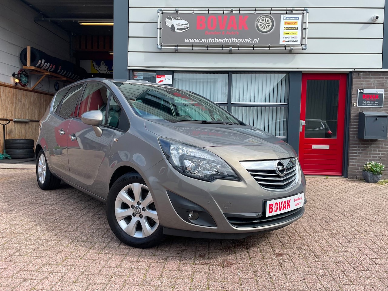 Opel Meriva - 1.4 Turbo Cosmo Automaat! - AutoWereld.nl