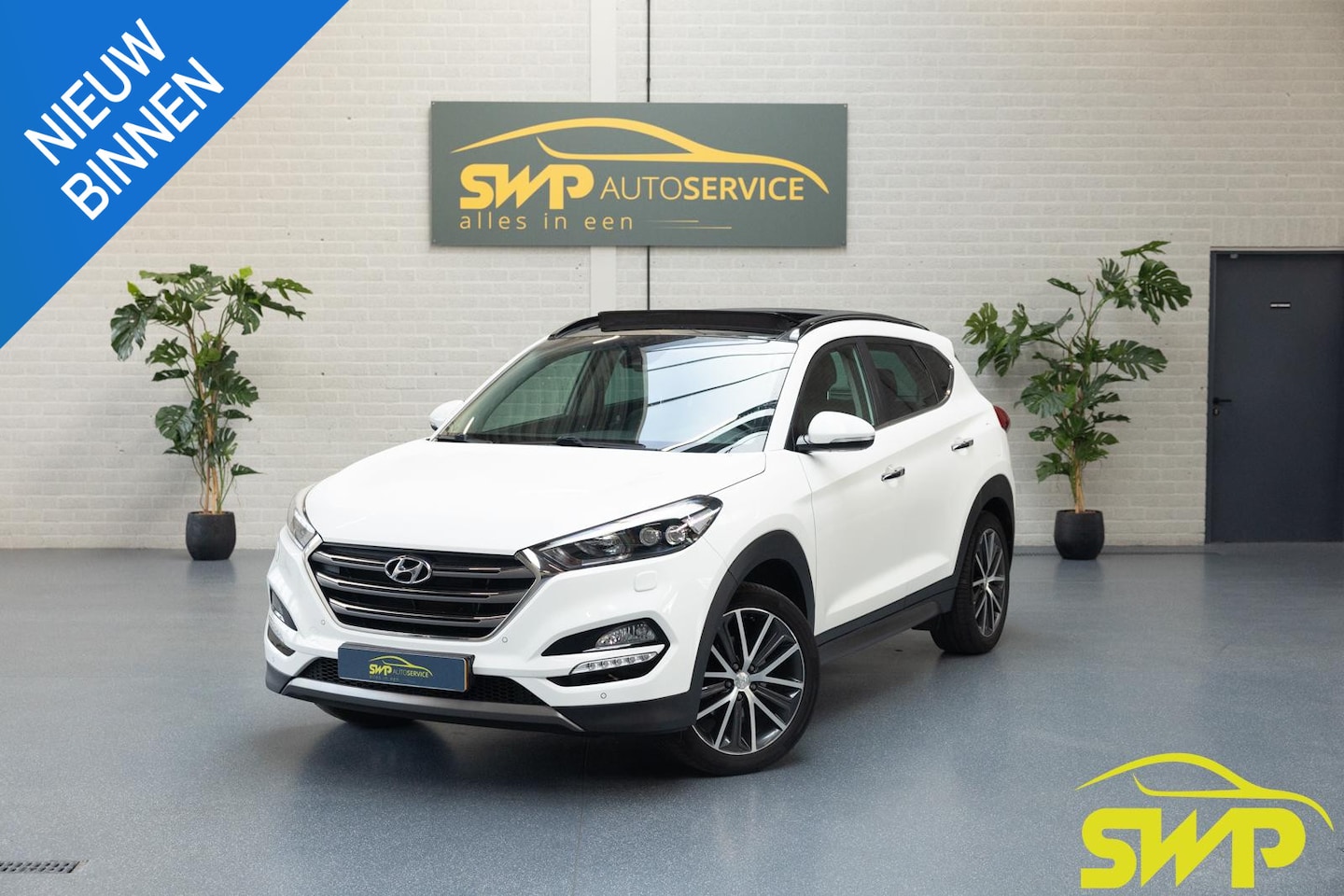 Hyundai Tucson - 1.6 T-GDi Premium | 1900kg trekgewicht | Pano | Elektr verstelbare stoelen | Trekhaak | Na - AutoWereld.nl