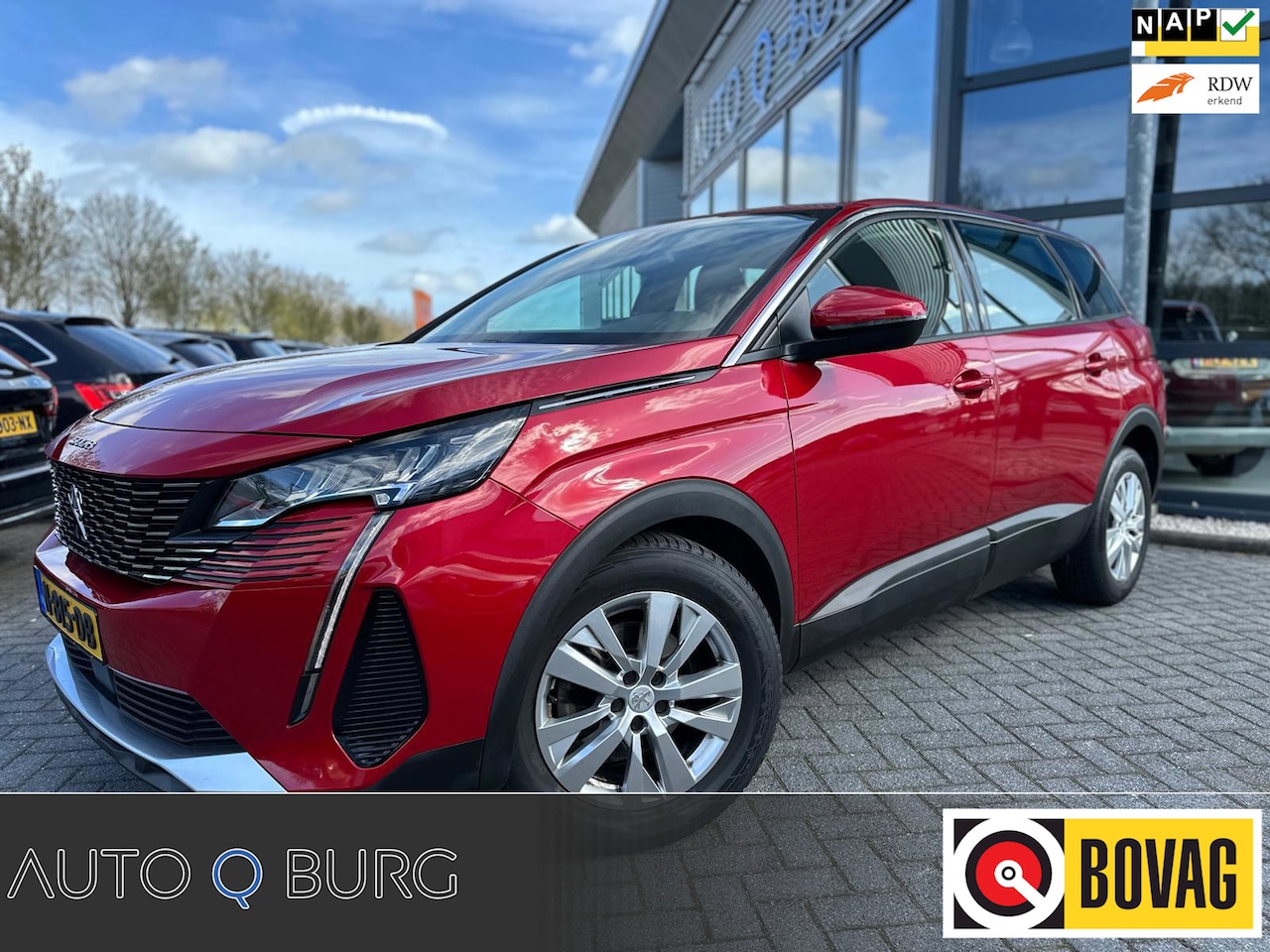 Peugeot 5008 - 1.2 PureTech Blue Lease Active | 7 Persoons| Navi | Virtual | Keyless | cruise | Carplay | - AutoWereld.nl