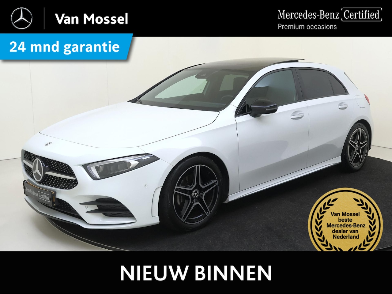 Mercedes-Benz A-klasse - 180 Business Solution AMG / Panoramadak/ Night/ Sfeerverlichting/ Memory - AutoWereld.nl