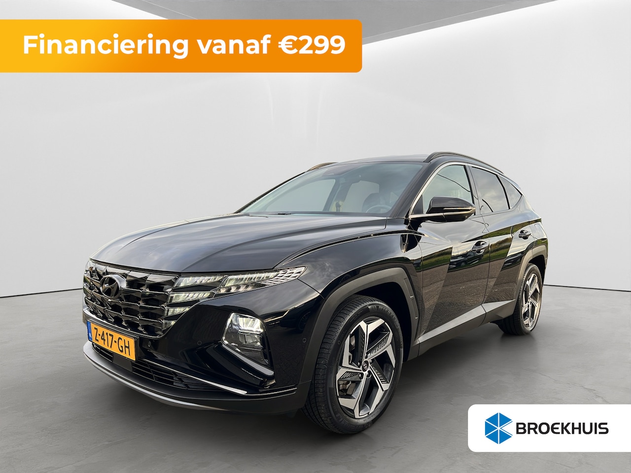 Hyundai Tucson - 1.6 T-GDI 265pk PHEV Premium 4WD (299,- p/m Demo Deal!) | Leder | Carplay | Climate | Keyl - AutoWereld.nl
